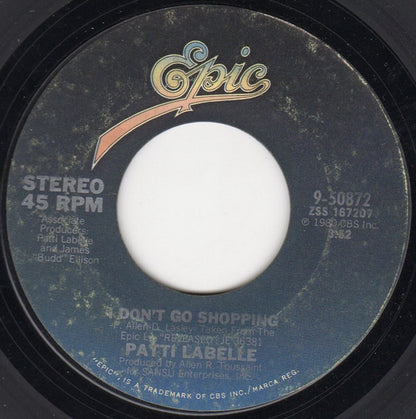 Patti LaBelle : I Don't Go Shopping / Come And Dance With Me (7", Single)