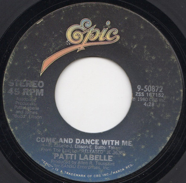 Patti LaBelle : I Don't Go Shopping / Come And Dance With Me (7", Single)