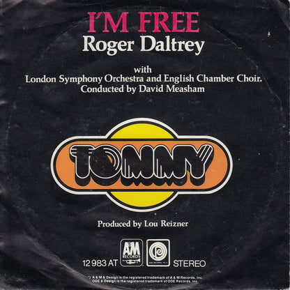 Roger Daltrey : I'm Free (7", Single)