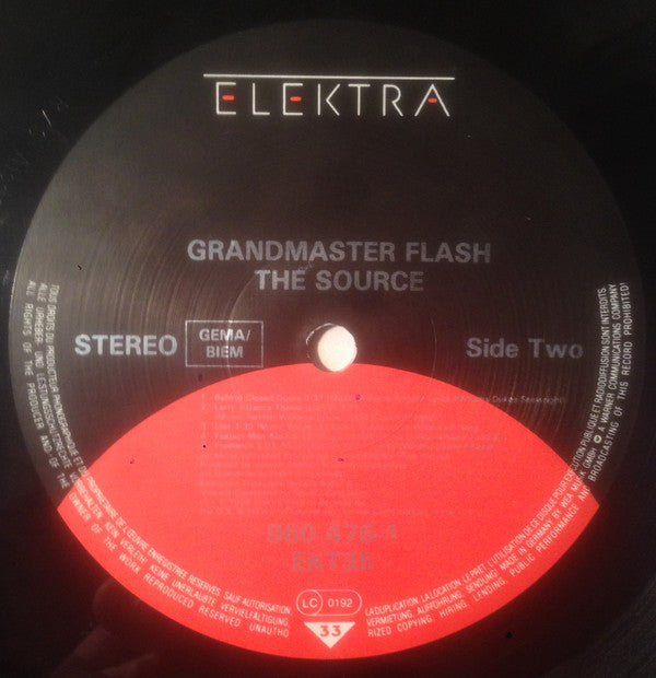 Grandmaster Flash : The Source (LP, Album)