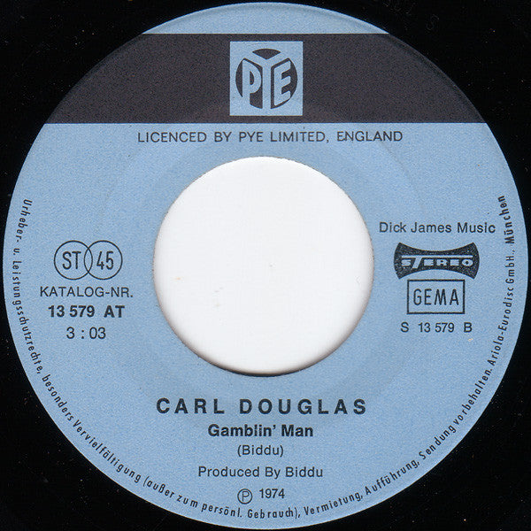 Carl Douglas : Kung Fu Fighting (7", Single)