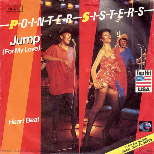 Pointer Sisters : Jump (For My Love) (7", Single)