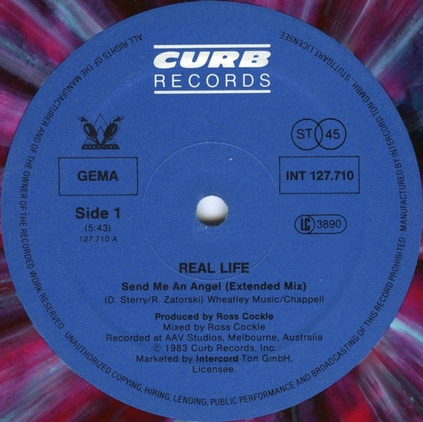 Real Life : Send Me An Angel (Extended Mix) (12", Maxi, Mul)