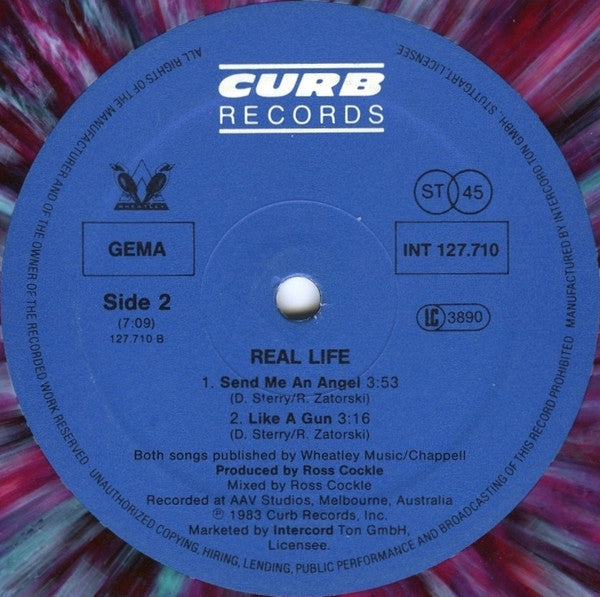 Real Life : Send Me An Angel (Extended Mix) (12", Maxi, Mul)