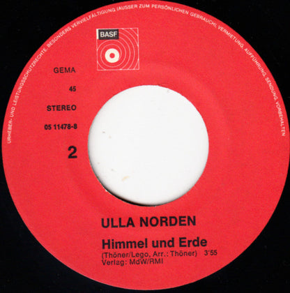 Ulla Norden : Schmiede Das Eisen (7", Single)