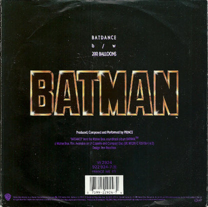 Prince : Batdance (7", Single, Lar)