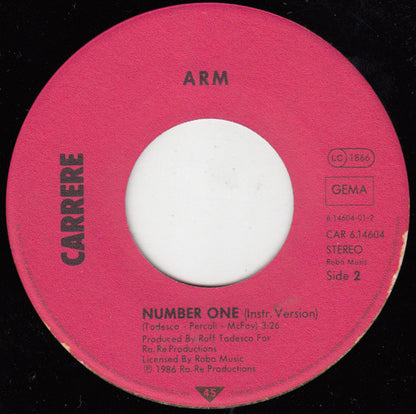 ARM* : Number One (7", Single, Promo)