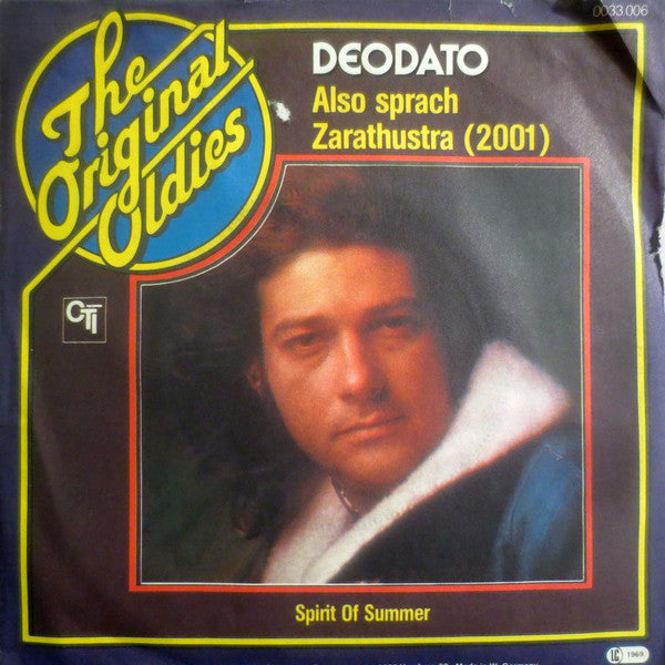 Deodato* : Also Sprach Zarathustra (2001) / Spirit Of Summer (7", Single, RE)