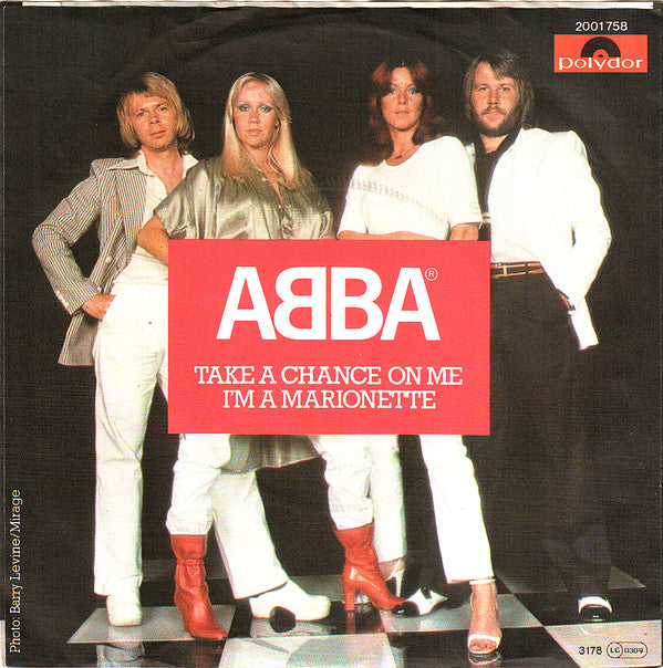 ABBA : Take A Chance On Me / I'm A Marionette (7", Single)