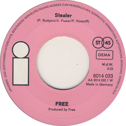 Free : Stealer (7", Single)