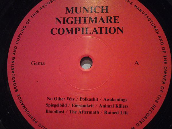 Various : Munich Nightmare Compilation (LP, Comp)