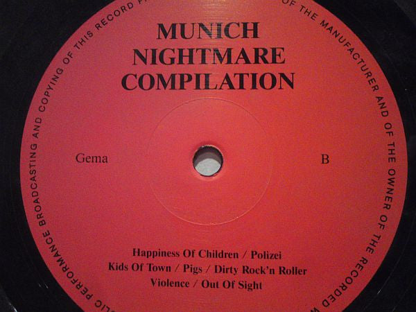 Various : Munich Nightmare Compilation (LP, Comp)