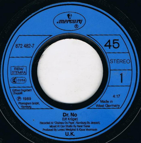 U.K.* : Dr. No (7", Single)