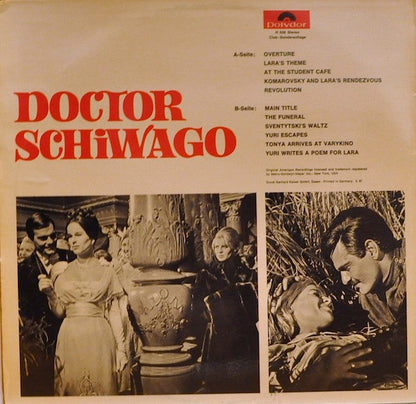 Maurice Jarre : Doctor Schiwago - Original Filmmusik (LP, Album, Club)