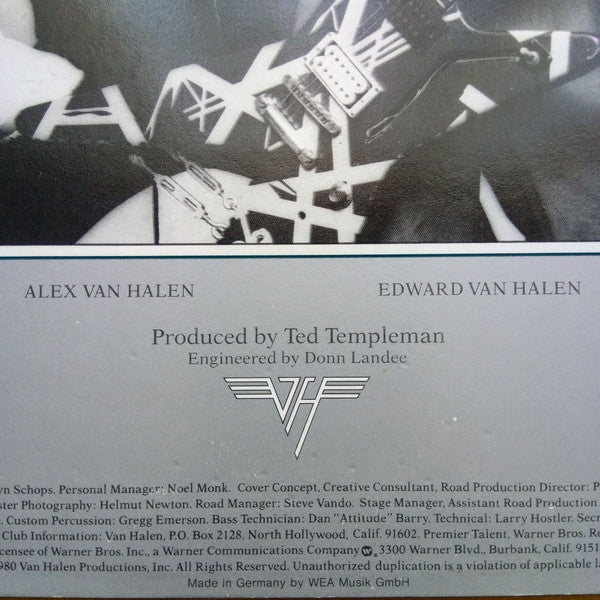 Van Halen : Women And Children First (LP, Album, Club)