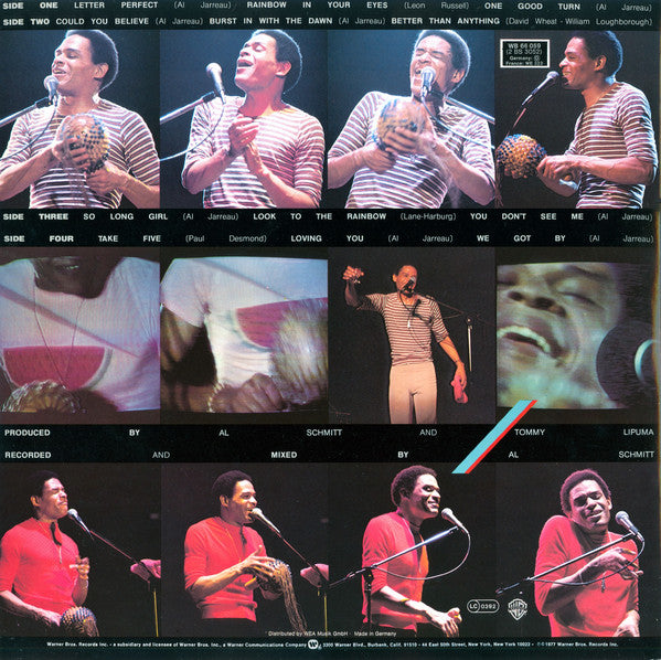 Al Jarreau : Look To The Rainbow - Live In Europe (2xLP, Album, RE)