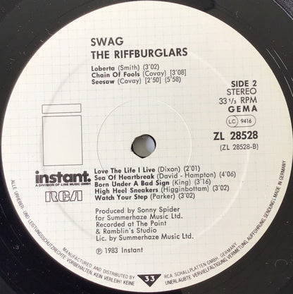 The Riffburglars : Swag (LP, Album)