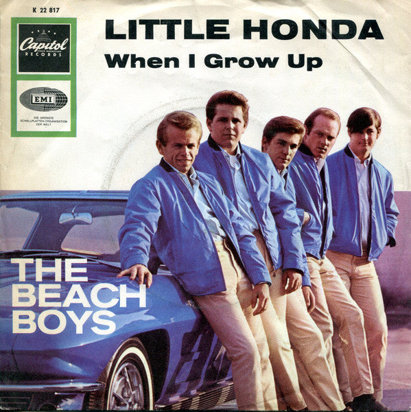 The Beach Boys : Little Honda (7", Single)