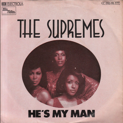 The Supremes : He's My Man  (7", Single)