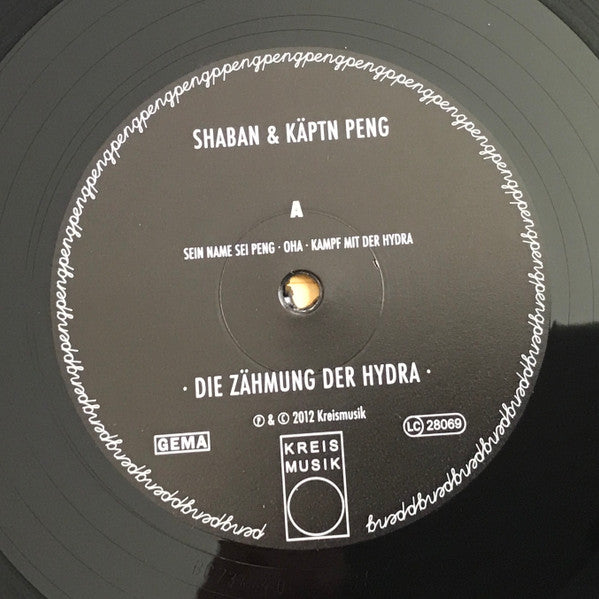 Shaban (3) & Käptn Peng : Die Zähmung Der Hydra (2xLP, Album)