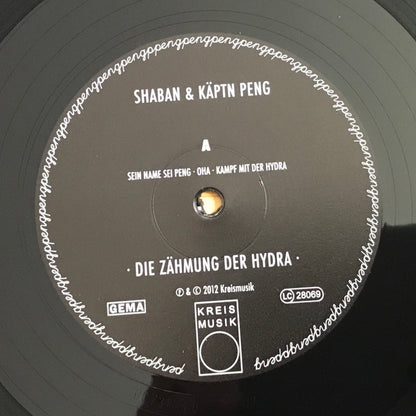 Shaban (3) & Käptn Peng : Die Zähmung Der Hydra (2xLP, Album)