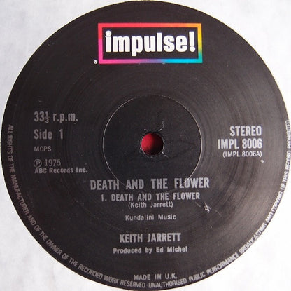 Keith Jarrett : Death And The Flower (LP, Album)