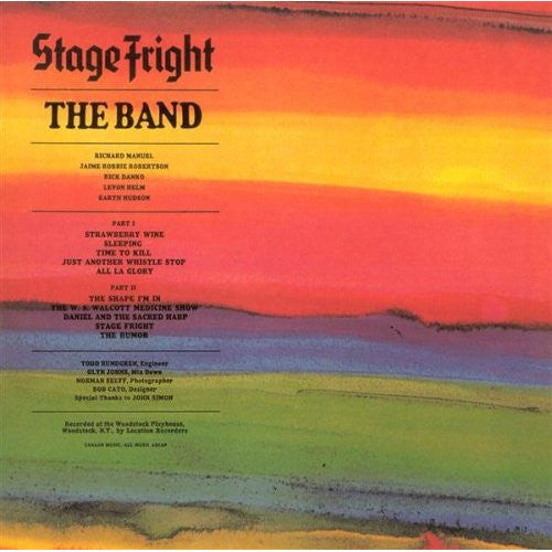 The Band : Stage Fright (LP, Album)