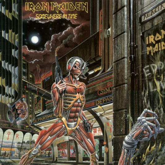 Iron Maiden : Somewhere In Time (LP, Album, SRC)