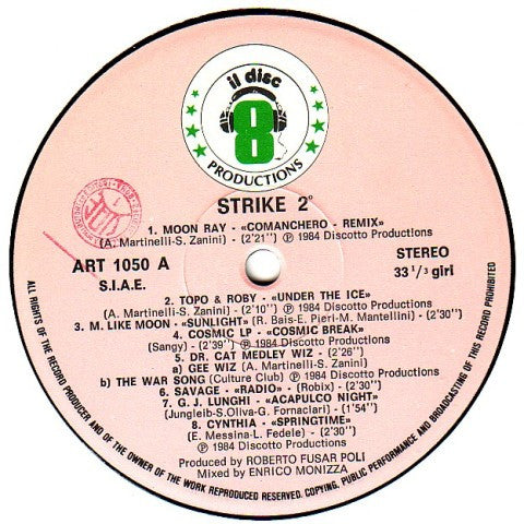 Various : Strike 2º (LP, Comp, Mixed)