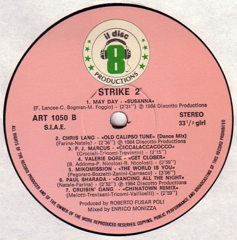 Various : Strike 2º (LP, Comp, Mixed)