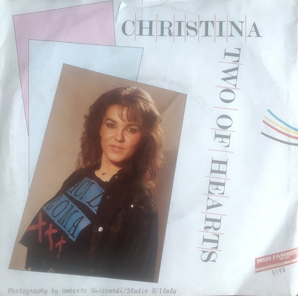 Christina (3) : Two Of Hearts (7", Single)