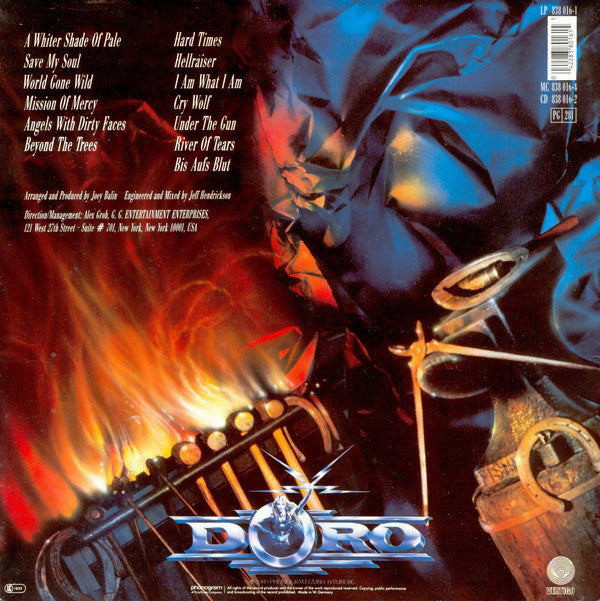 Doro : Force Majeure (LP, Album, Emb)