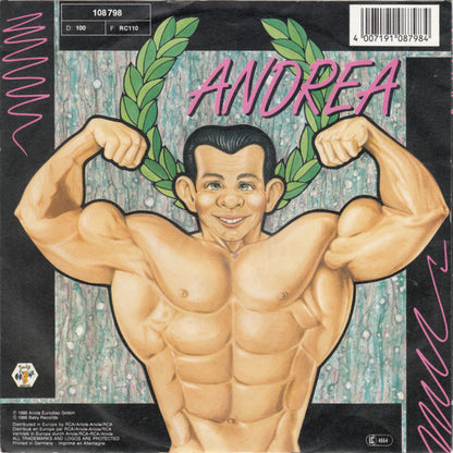 Andrea (4) : Macho Man (7", Single)