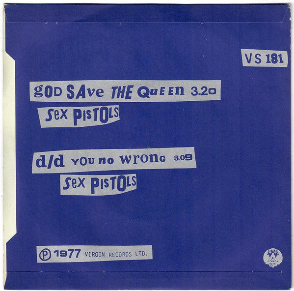 Sex Pistols : God Save The Queen (7", Single, Sil)