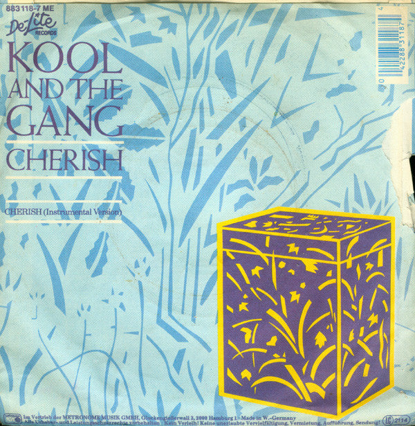 Kool And The Gang* : Cherish (7", Single)