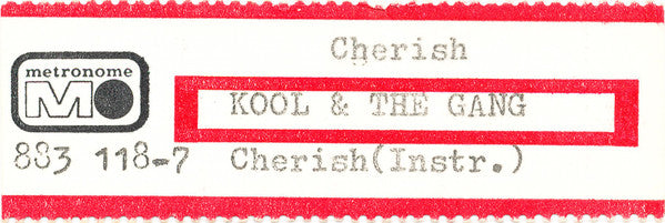 Kool And The Gang* : Cherish (7", Single)