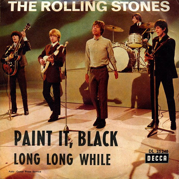 The Rolling Stones : Paint It, Black (7", Single, Mono)