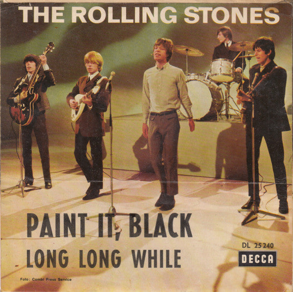 The Rolling Stones : Paint It, Black (7", Single, Mono)