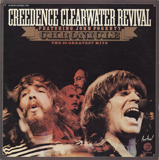 Creedence Clearwater Revival Featuring John Fogerty : Chronicle (The 20 Greatest Hits) (2xLP, Comp)