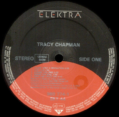 Tracy Chapman : Tracy Chapman (LP, Album, Mat)