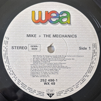 Mike & The Mechanics : Mike + The Mechanics (LP, Album)