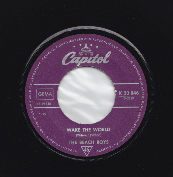 The Beach Boys : Do It Again / Wake The World (7", Single, Mono)