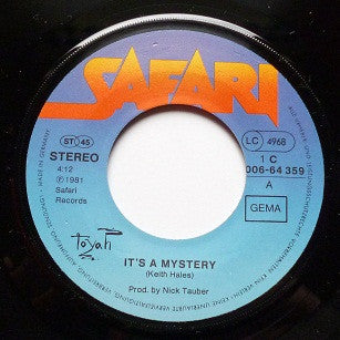 Toyah (3) : It's A Mystery (7", Single)