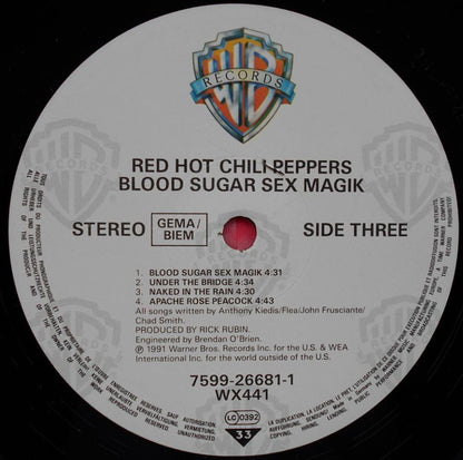 Red Hot Chili Peppers : Blood Sugar Sex Magik (2xLP, Album)