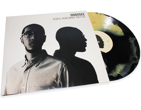 Oddisee : People Hear What They See (2xLP, Album, Tan + 7", Tan)