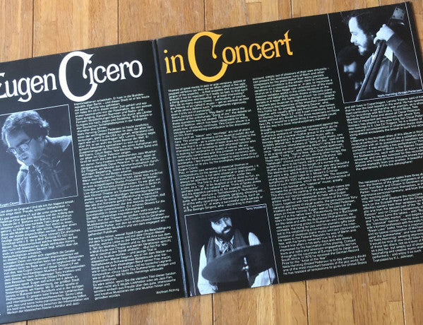 Eugen Cicero : Eugen Cicero In Concert (2xLP)