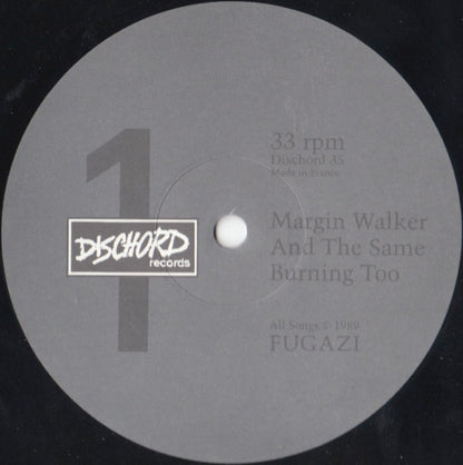 Fugazi : Margin Walker (12", EP)