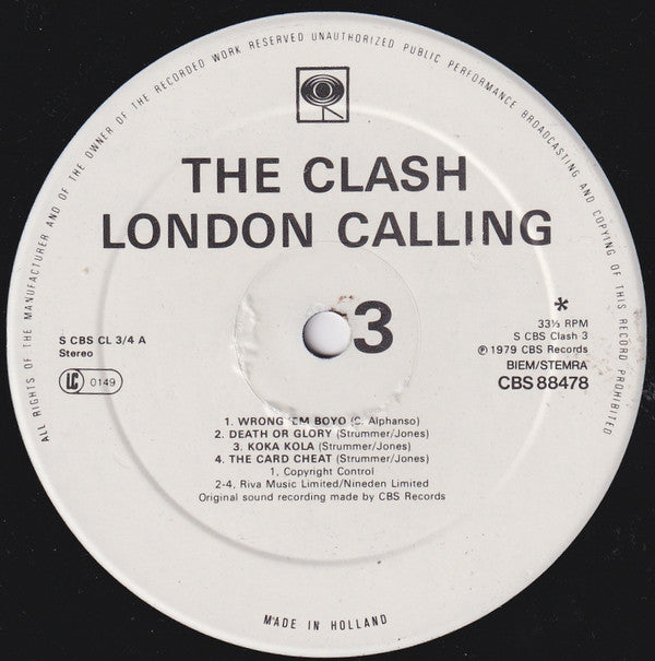 The Clash : London Calling (2xLP, Album)