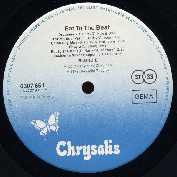 Blondie : Eat To The Beat (LP, Album)