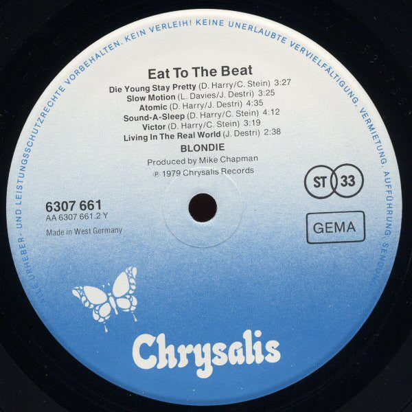 Blondie : Eat To The Beat (LP, Album)